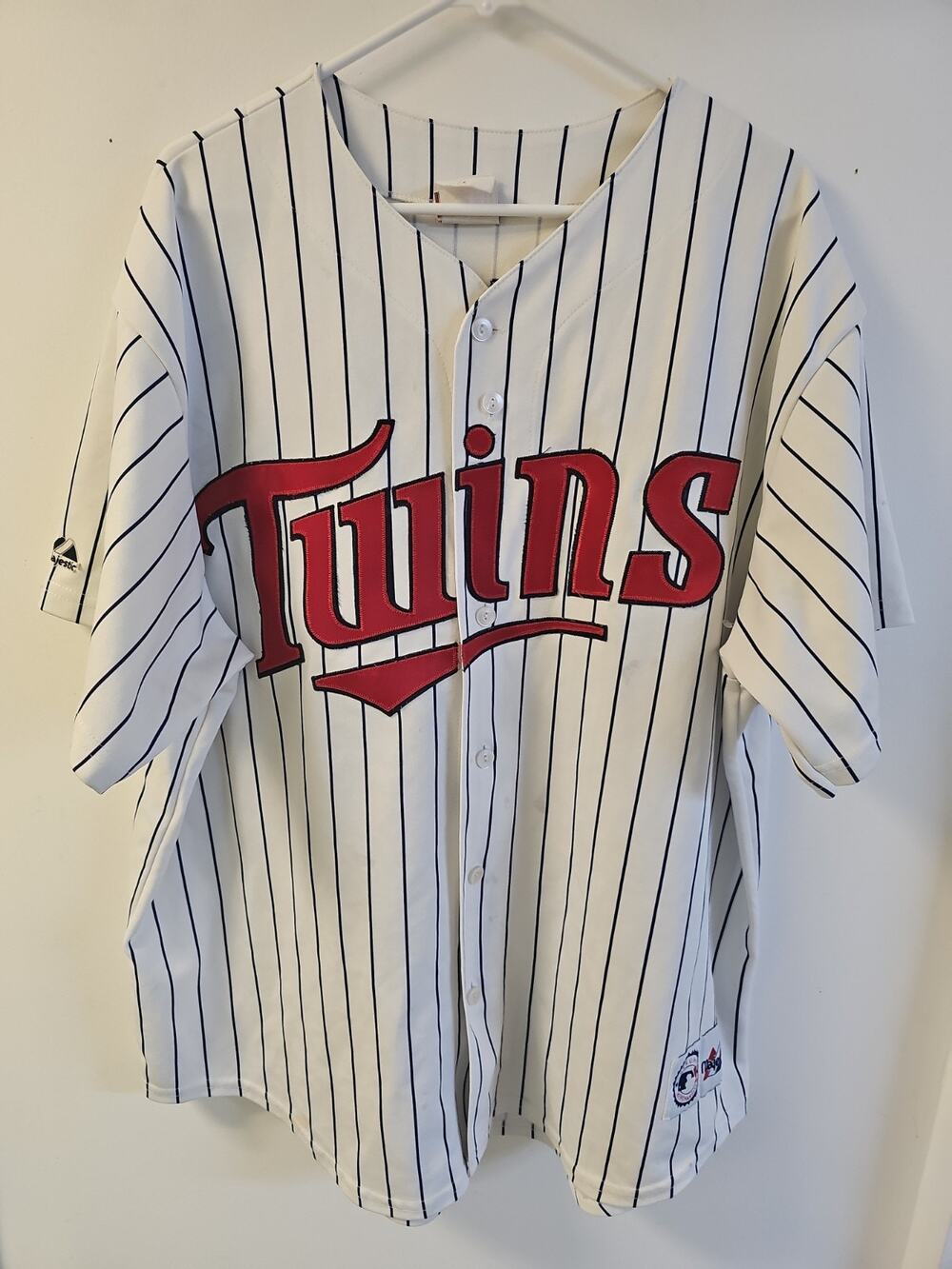 Majestic MLB Minnesota Twins Doug Mientkiewicz Baseball Jersey Men's Size 2XL